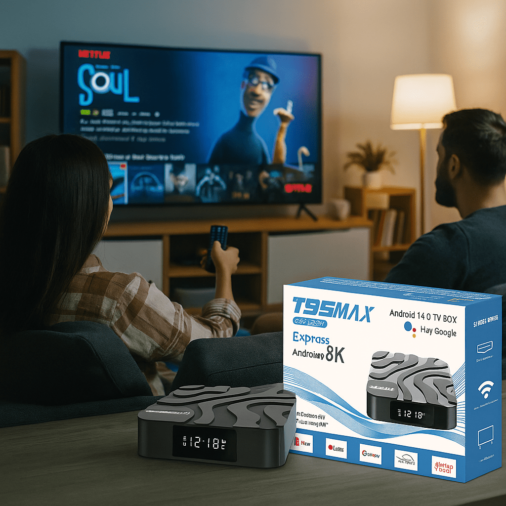 T95MAX Android 14.0 TV Box - SAMO KLIKNI