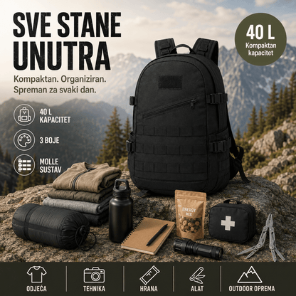Taktički Military Backpack 40 L – – Military – slika 8