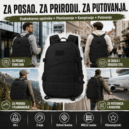Taktički Military Backpack 40 L – – Military – slika 3