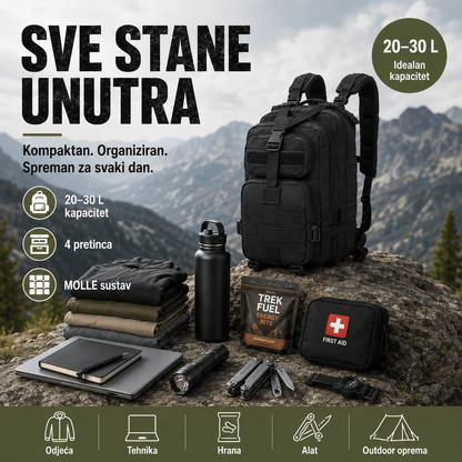Taktički Napadački Ruksak 20–30 L – – Military – slika 5