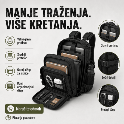 Taktički Napadački Ruksak 20–30 L – – Military – slika 3