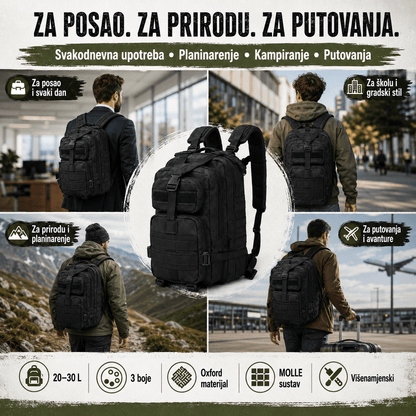 Taktički Napadački Ruksak 20–30 L – – Military – slika 6