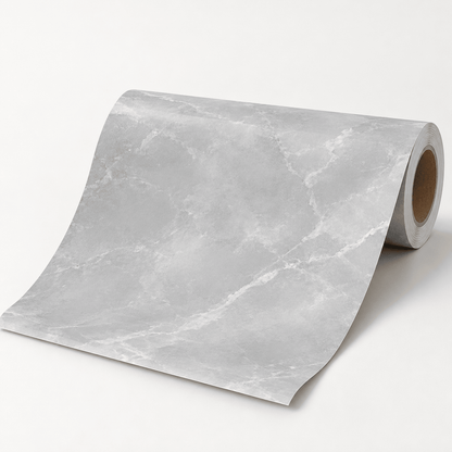 Tapeta u rolni 5 m × 60 cm – šest mramornih uzoraka – Tapete u rolni 5 m × 60 cm – Svijetlosivi mramor – slika 16