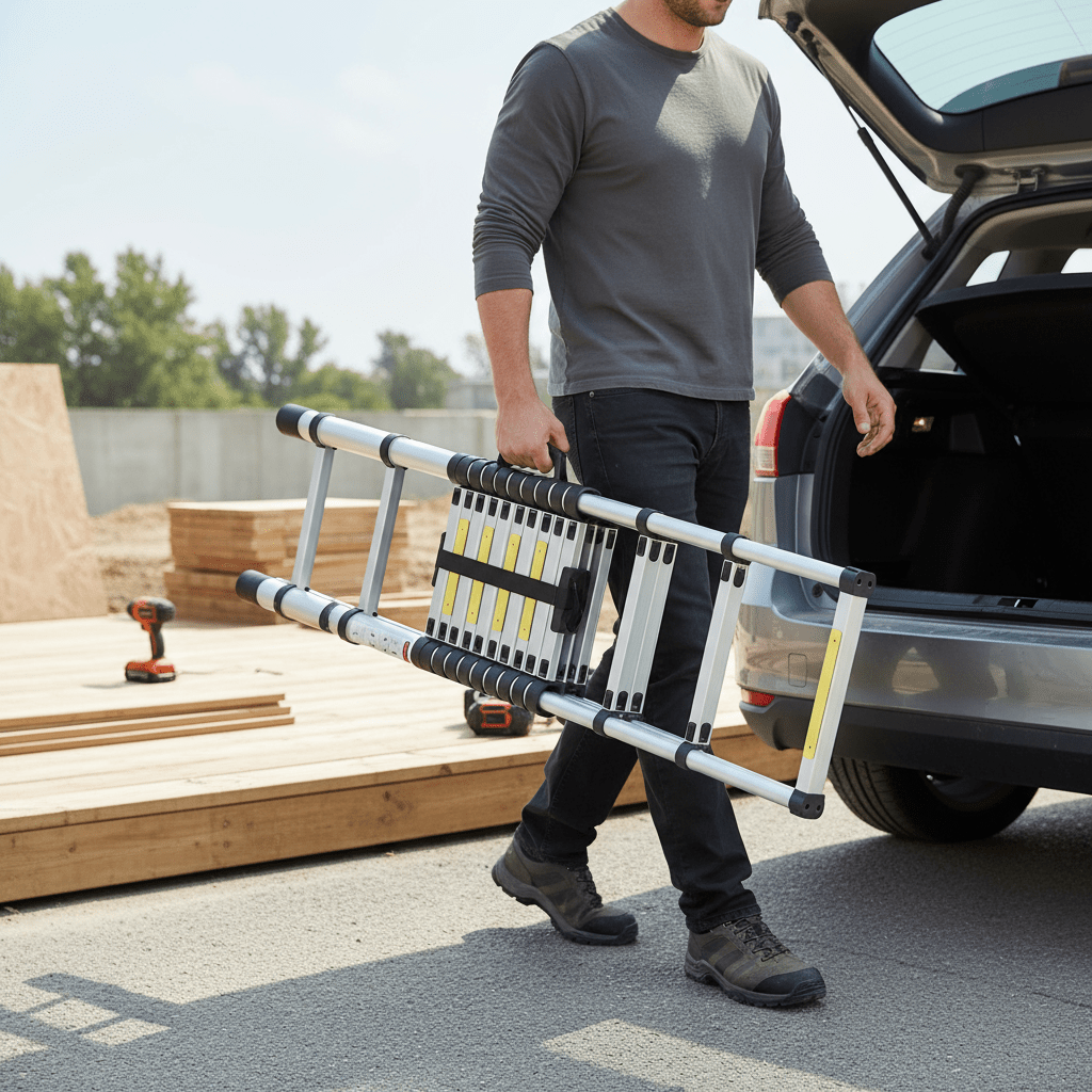 Teleskopske Aluminijske Ljestve - SAMO KLIKNI