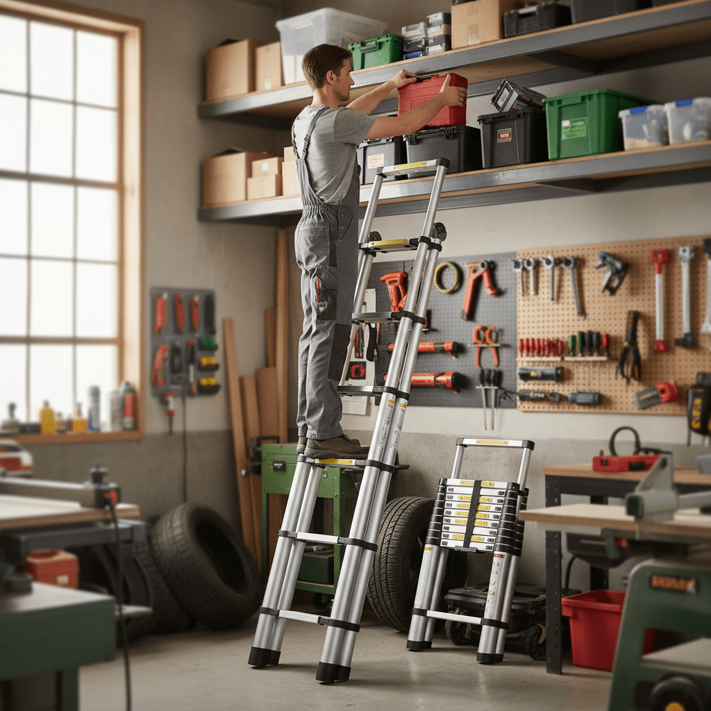 Teleskopske Aluminijske Ljestve - SAMO KLIKNI