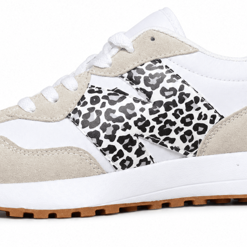 Tenisice s Leopard Uzorkom – – 36 Bež – slika 2