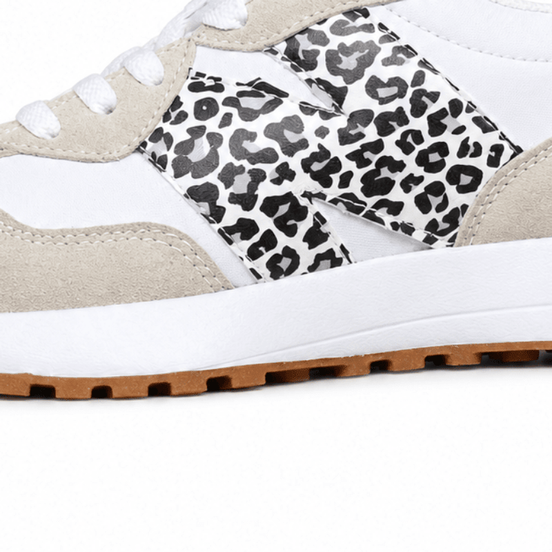 Tenisice s Leopard Uzorkom – – 36 Bež – slika 4