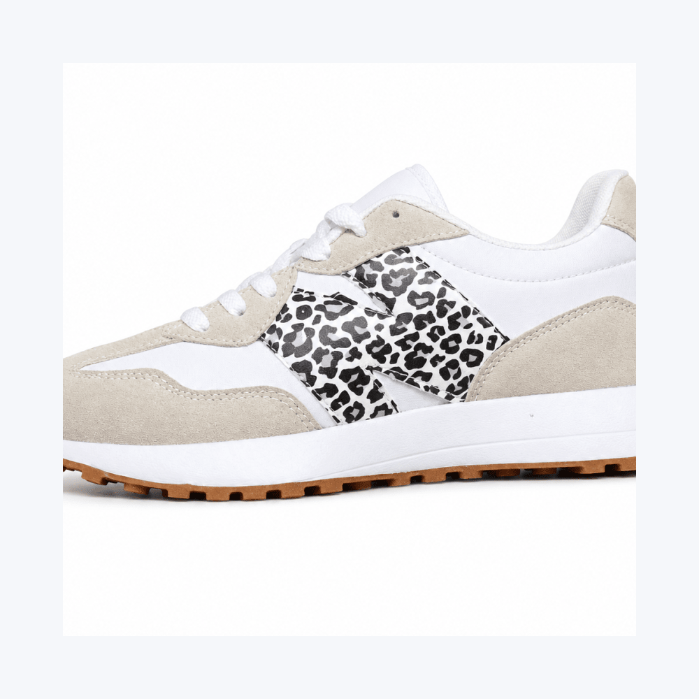 Tenisice s Leopard Uzorkom – – 36 Bež – slika 3