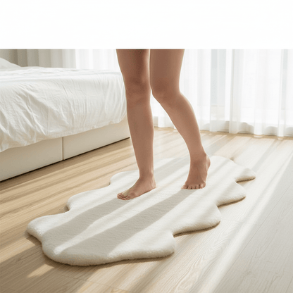 Tepih umjetno krzno – – Bež 180x60 cm – slika 31