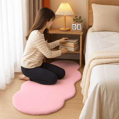 Tepih umjetno krzno – – Bež 180x60 cm – slika 4