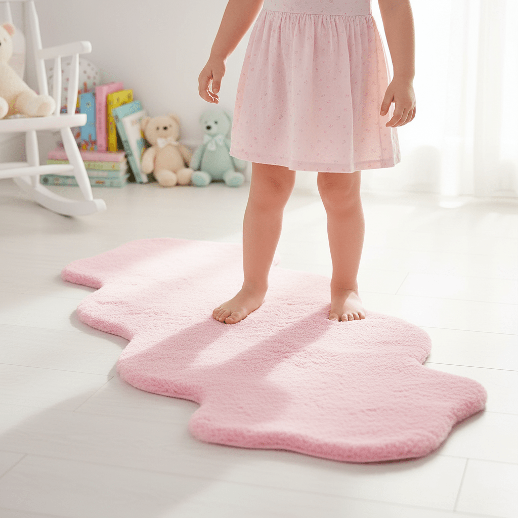 Tepih umjetno krzno – – Bež 180x60 cm – slika 22