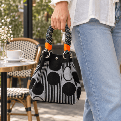 Torba s pletenim ručkama – Torbe – – slika 3