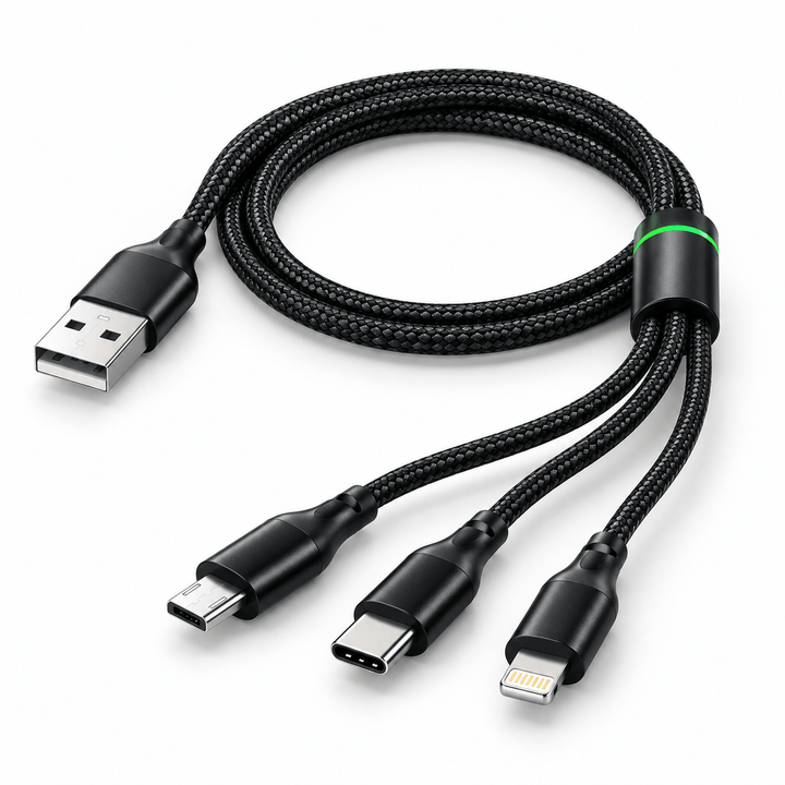 TREQA CA-867 3 u 1 kabal za punjenje – 1,2 m