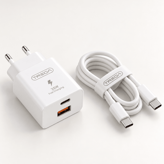 TREQA CH-9051 punjač 35 W PD sa USB-C kablom – TREQA punjači CH-9051 – – slika 1