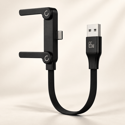 TREQA kabal sa sklopivim držačem za telefon – USB kablovi – CA-80083 USB-A → USB-C – slika 4