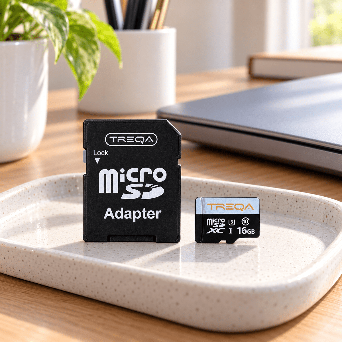 TREQA SD-12 microSD kartica sa SD adapterom – 16, 32 ili 64 GB – TREQA microSD kartice s adapterom – 16 GB – slika 2