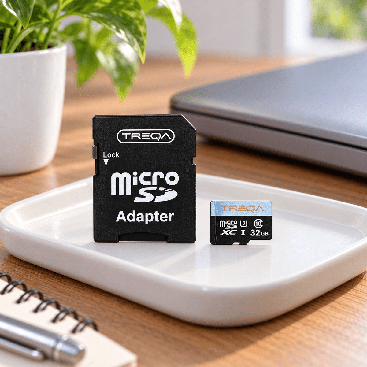 TREQA SD-12 microSD kartica sa SD adapterom – 16, 32 ili 64 GB – TREQA microSD kartice s adapterom – 32 GB – slika 5
