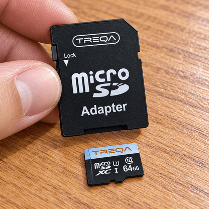 TREQA SD-12 microSD kartica sa SD adapterom – 16, 32 ili 64 GB – TREQA microSD kartice s adapterom – 64 GB – slika 9