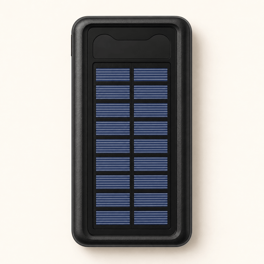 TREQA TR-946 crni solarni power bank – deklarisano 10.000 mAh – Solarni power bank TR946 – – slika 1