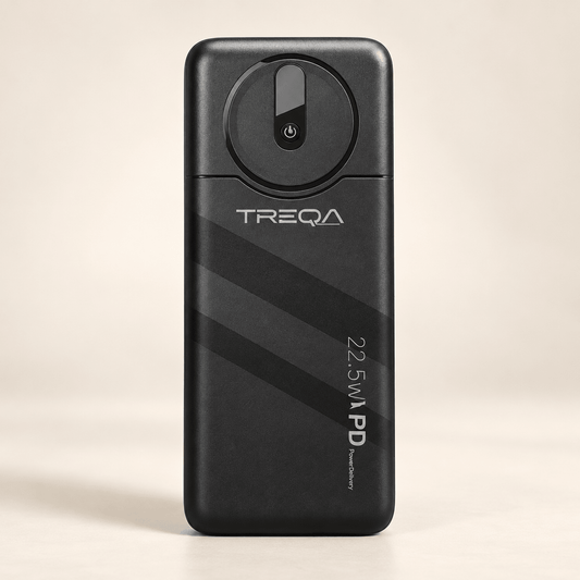 TREQA TR-965 crni bežični power bank – deklarisano 10.000 mAh – Bežični power bank TR965 – – slika 1