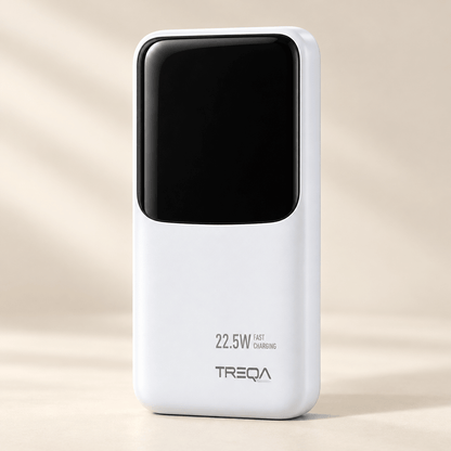 TREQA TR-971 bijeli power bank – deklarisano 10.000 mAh – Bijeli power bank TR971 – – slika 1