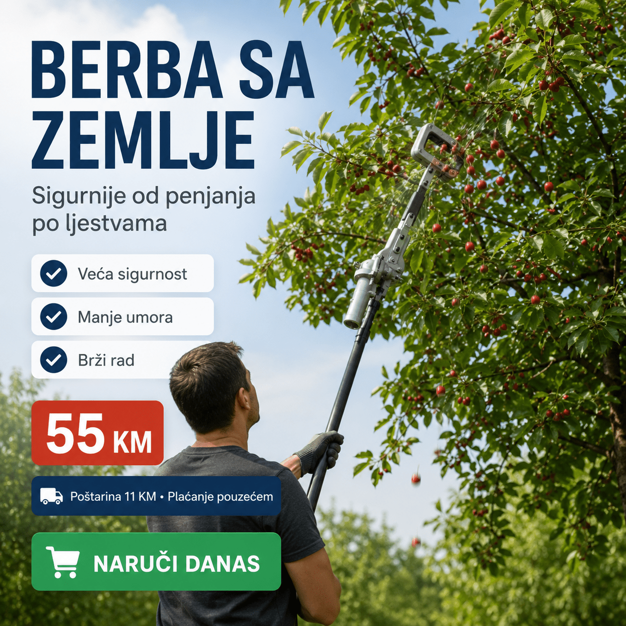 Tresač za Voće – Nastavak za Trimer – – – slika 5
