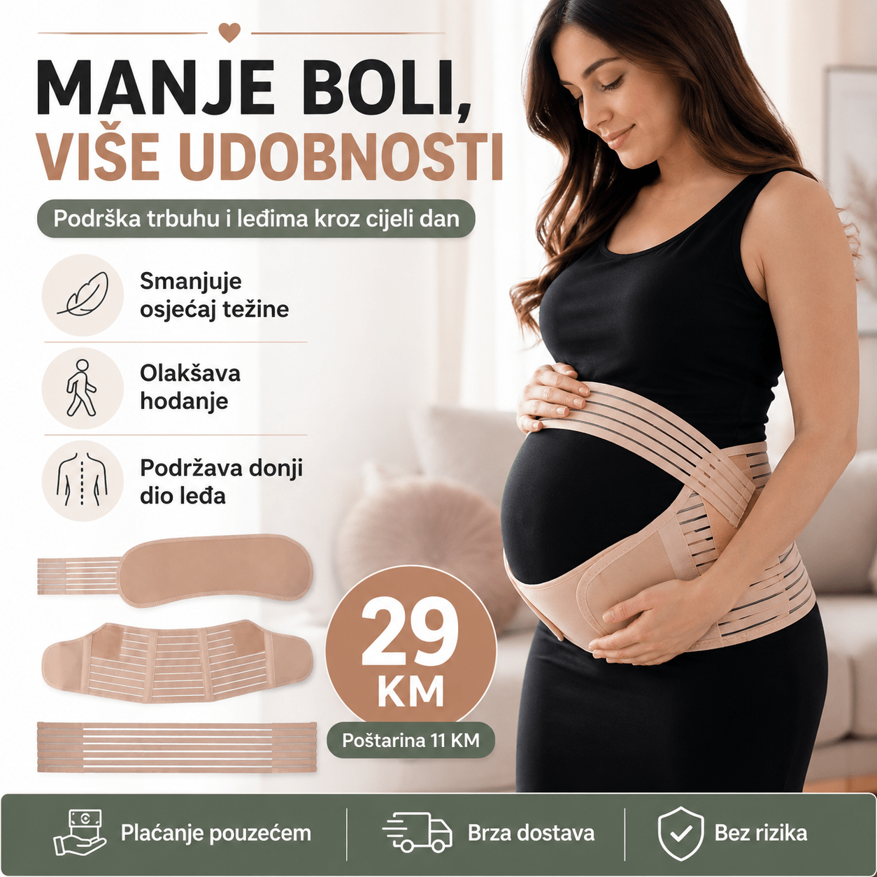 Trudnički Pojas za Podršku – – – slika 2