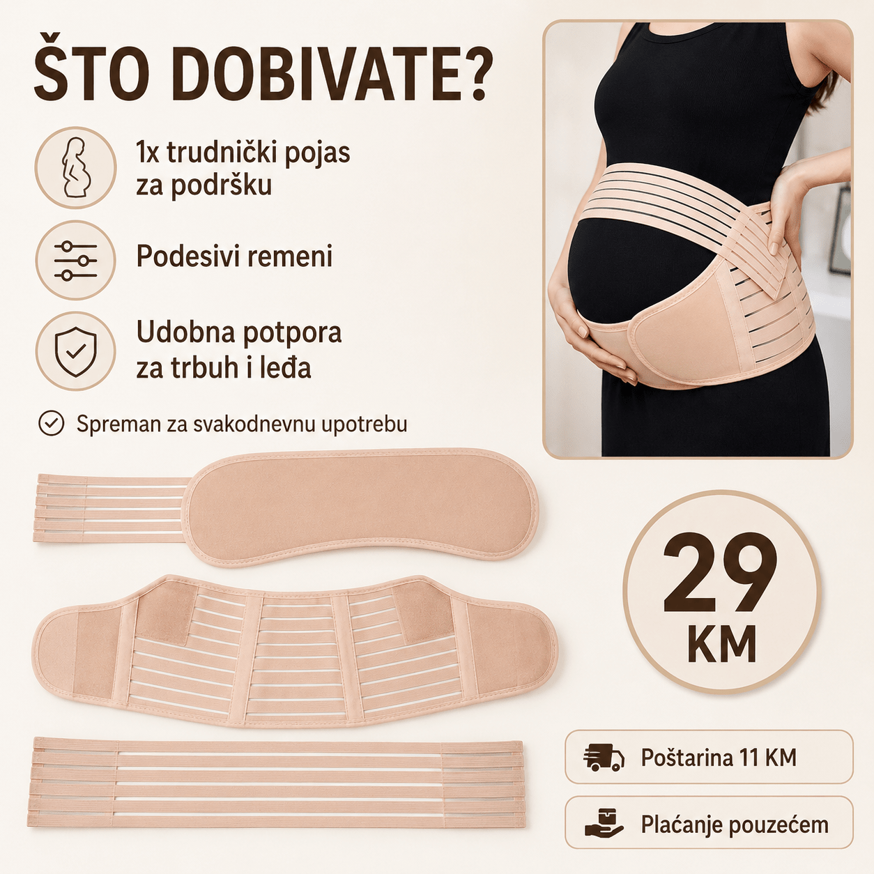 Trudnički Pojas za Podršku – – – slika 3