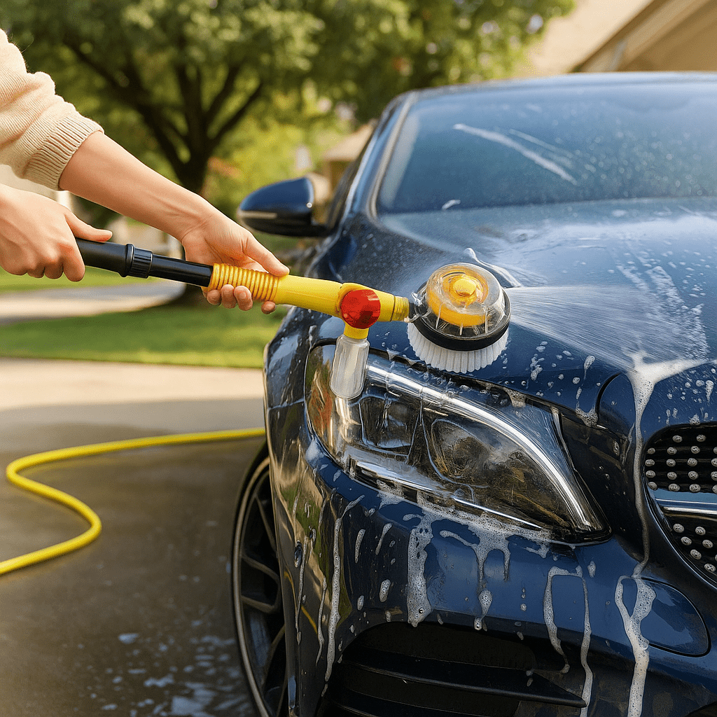 Turbo 2u1 Četka i Pištolj za Pranje Auta - SAMO KLIKNI