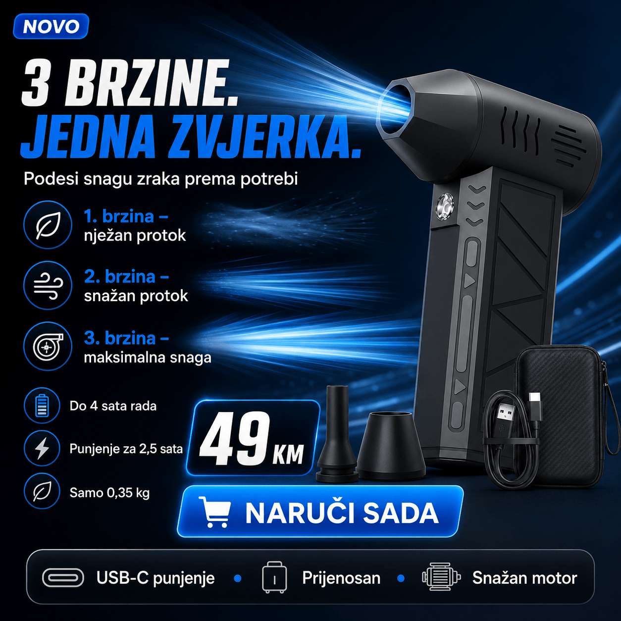 Turbo Mini Jet Fen – – – slika 5