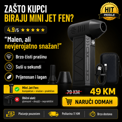 Turbo Mini Jet Fen – – – slika 4