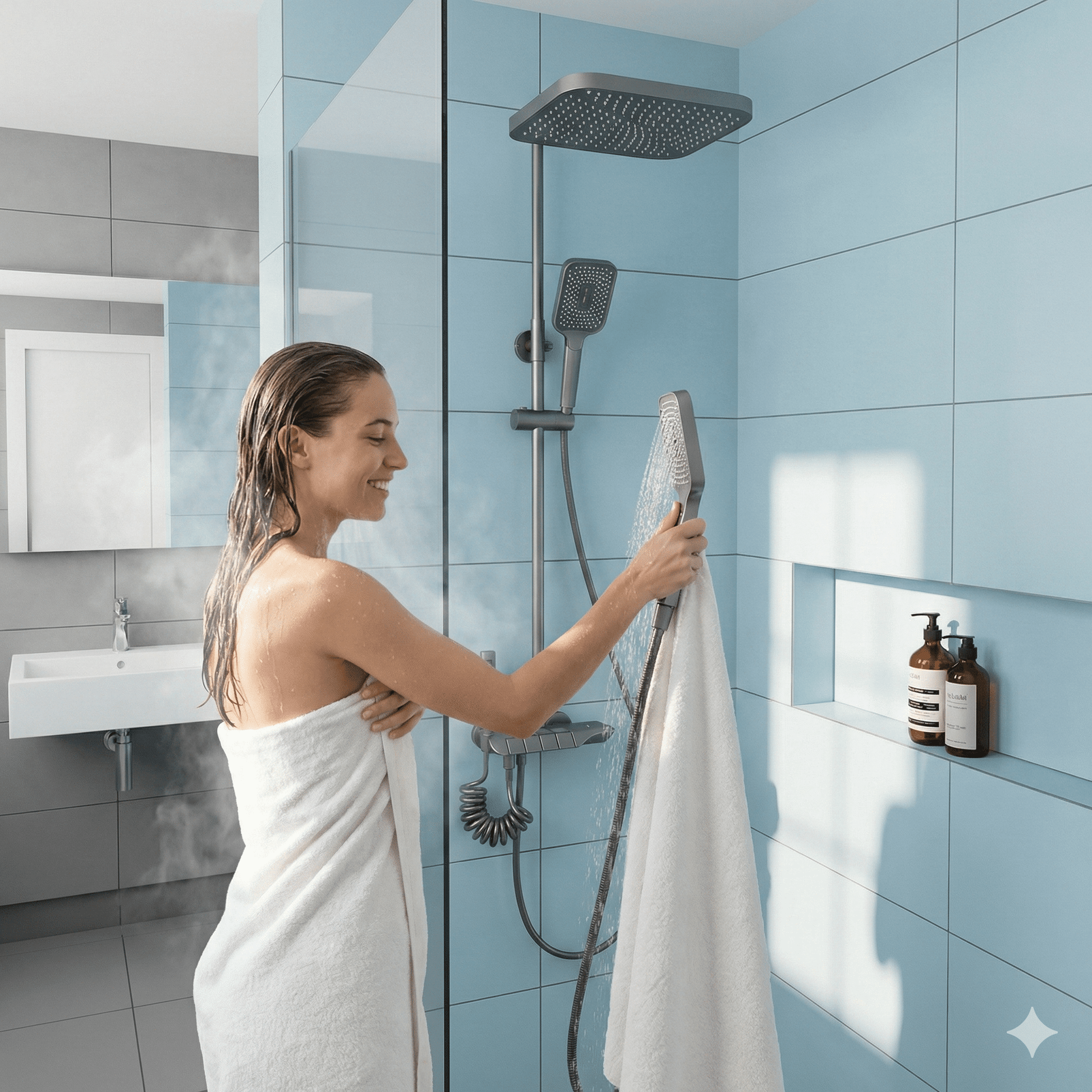 Tuš baterija s elementima – – – slika 1