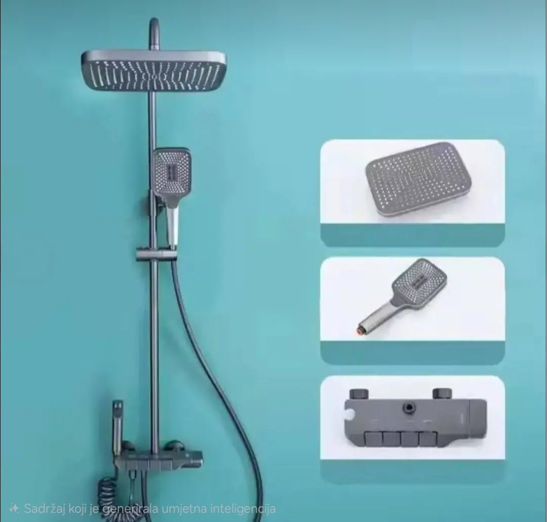 Tuš baterija s elementima – – – slika 5
