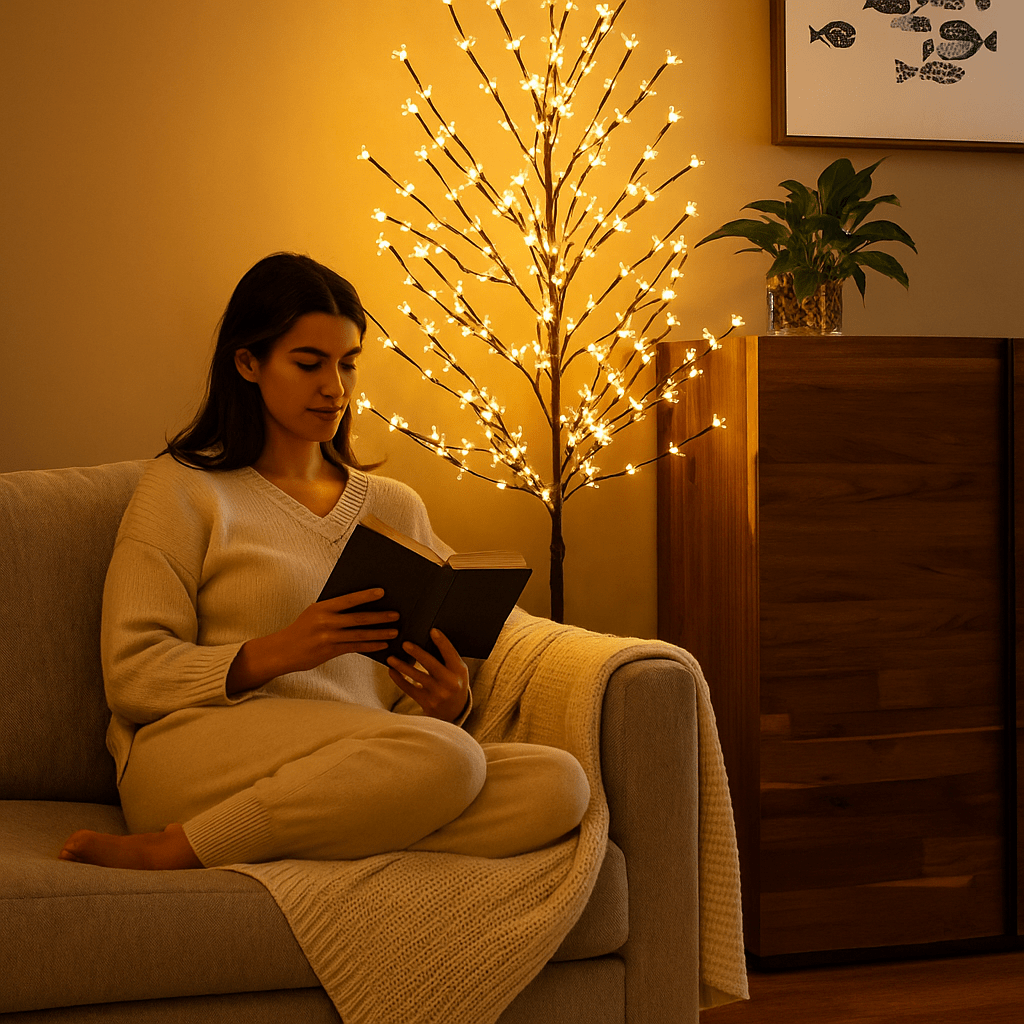 Ukrasno LED Drvce s cvijetovima Trešnje - SAMO KLIKNI