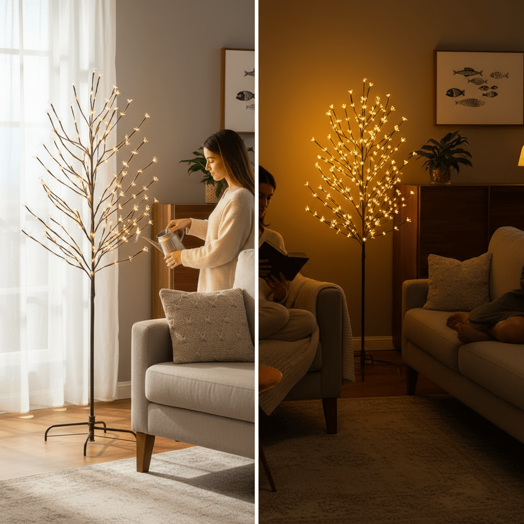 Ukrasno LED Drvce s cvijetovima Trešnje - SAMO KLIKNI