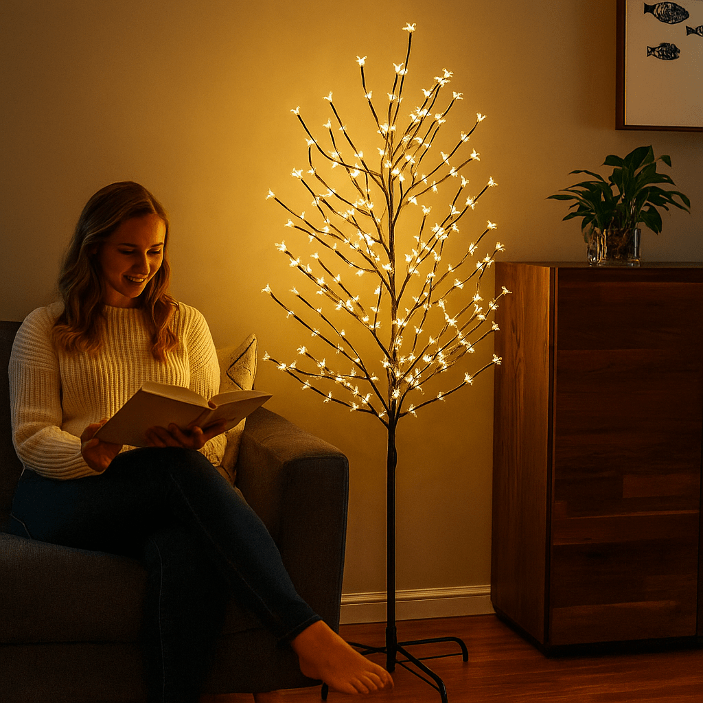 Ukrasno LED Drvce s cvijetovima Trešnje - SAMO KLIKNI