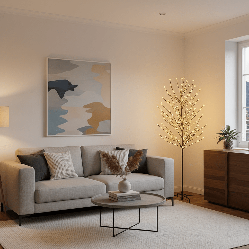 Ukrasno LED Drvce s cvijetovima Trešnje - SAMO KLIKNI