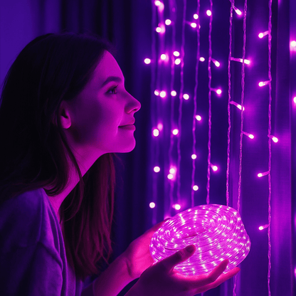 Ukrasno LED Kablo 100 metara – – Plava – slika 23