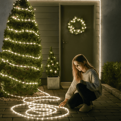 Ukrasno LED Kablo 100 metara – – Bijela – slika 17
