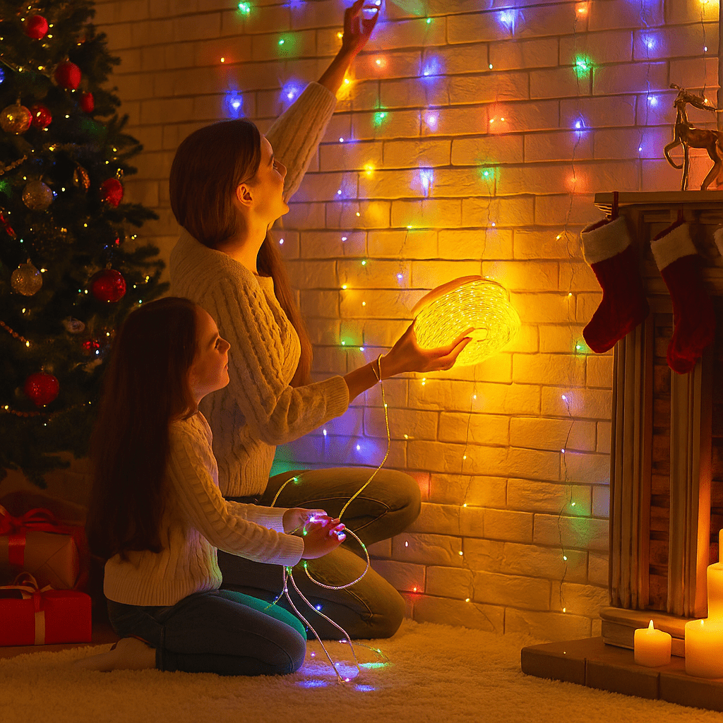 Ukrasno LED Kablo 100 metara – – Ljubičasta – slika 14