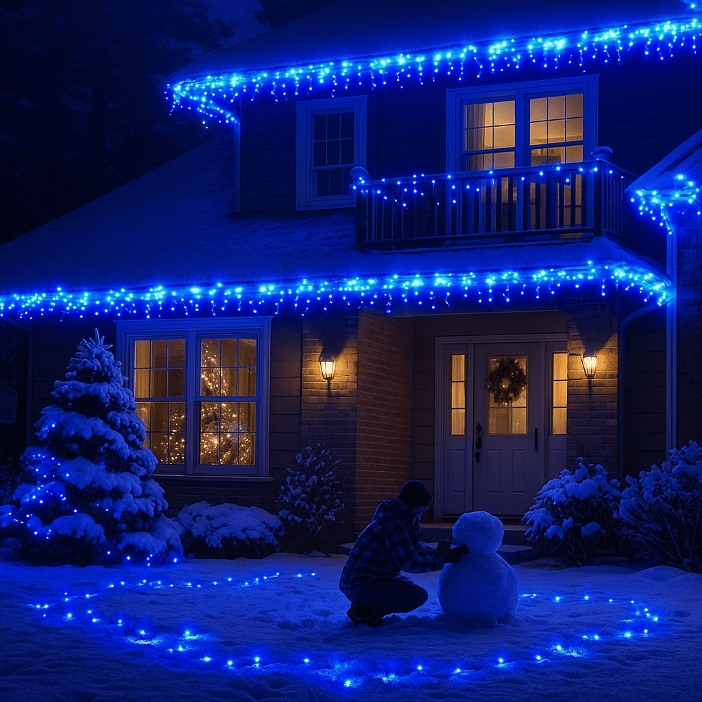 Ukrasno LED Kablo 100 metara – – Plava – slika 20