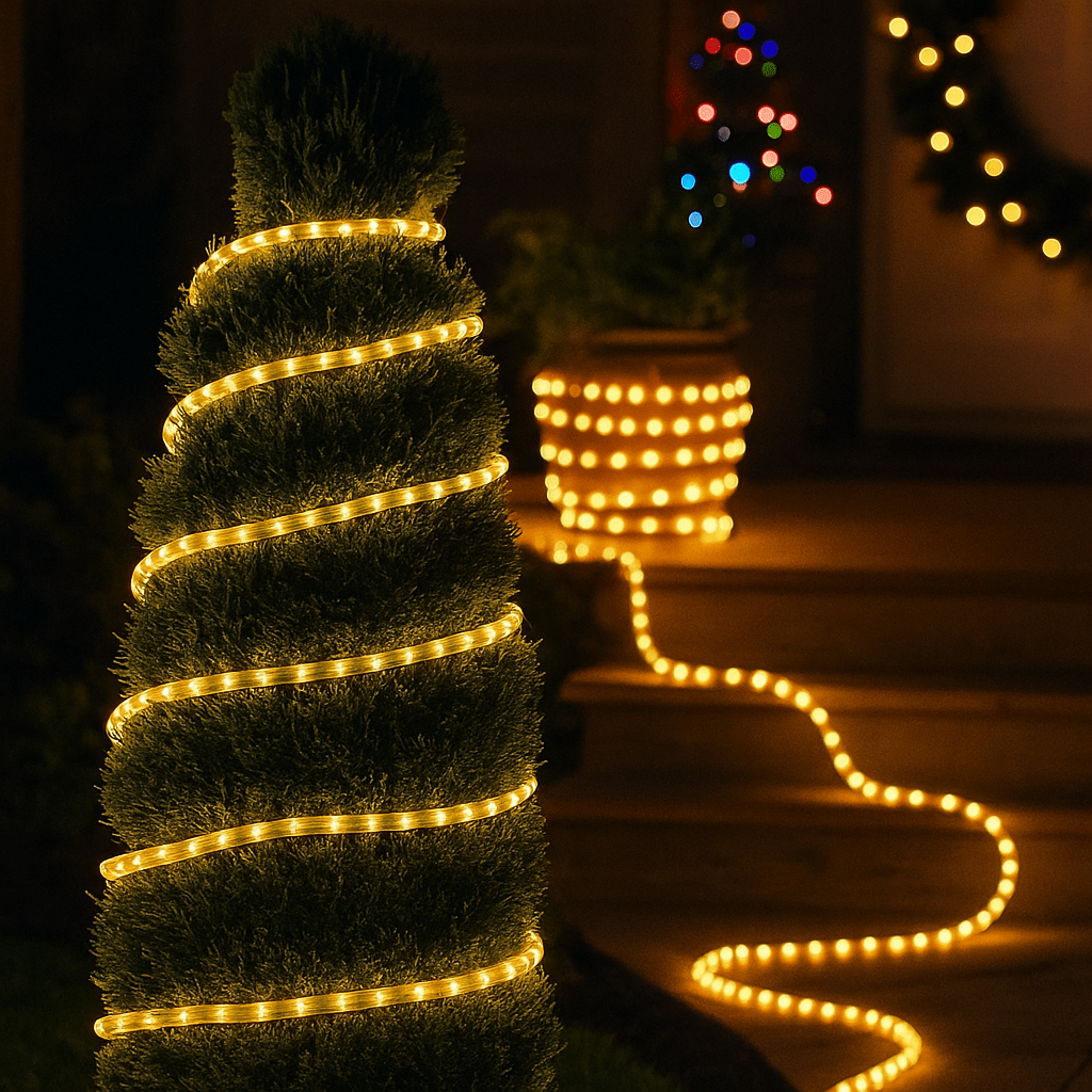 Ukrasno LED Kablo 100 metara – – Žuta – slika 30