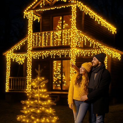 Ukrasno LED Kablo 100 metara – – Žuta – slika 29