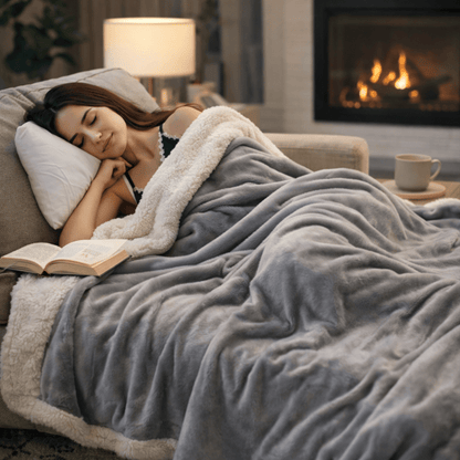 Ultra - mekana deka 180×200 cm – – Bijela – slika 6