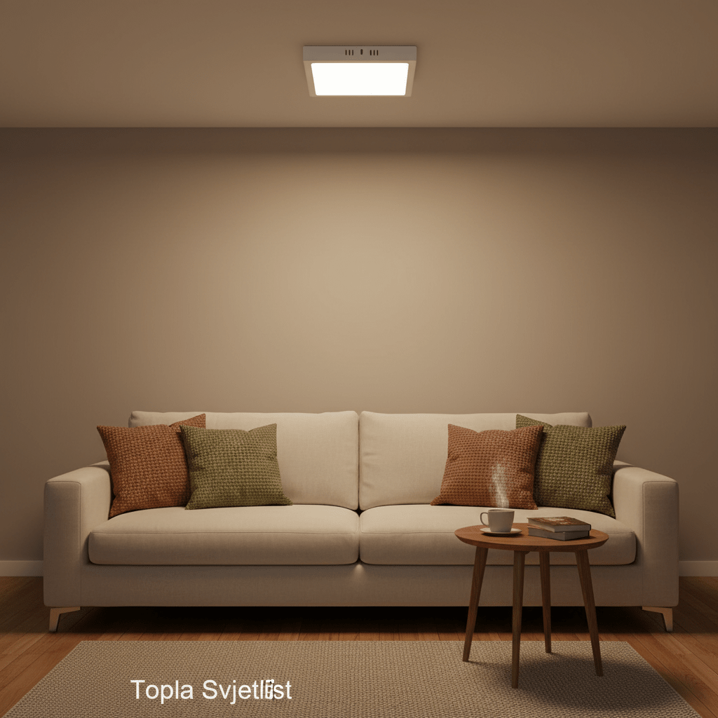 Ultra Tanka LED Panel Lampa 18W – LED Rasvjeta – Bijela Svjetlost – slika 5