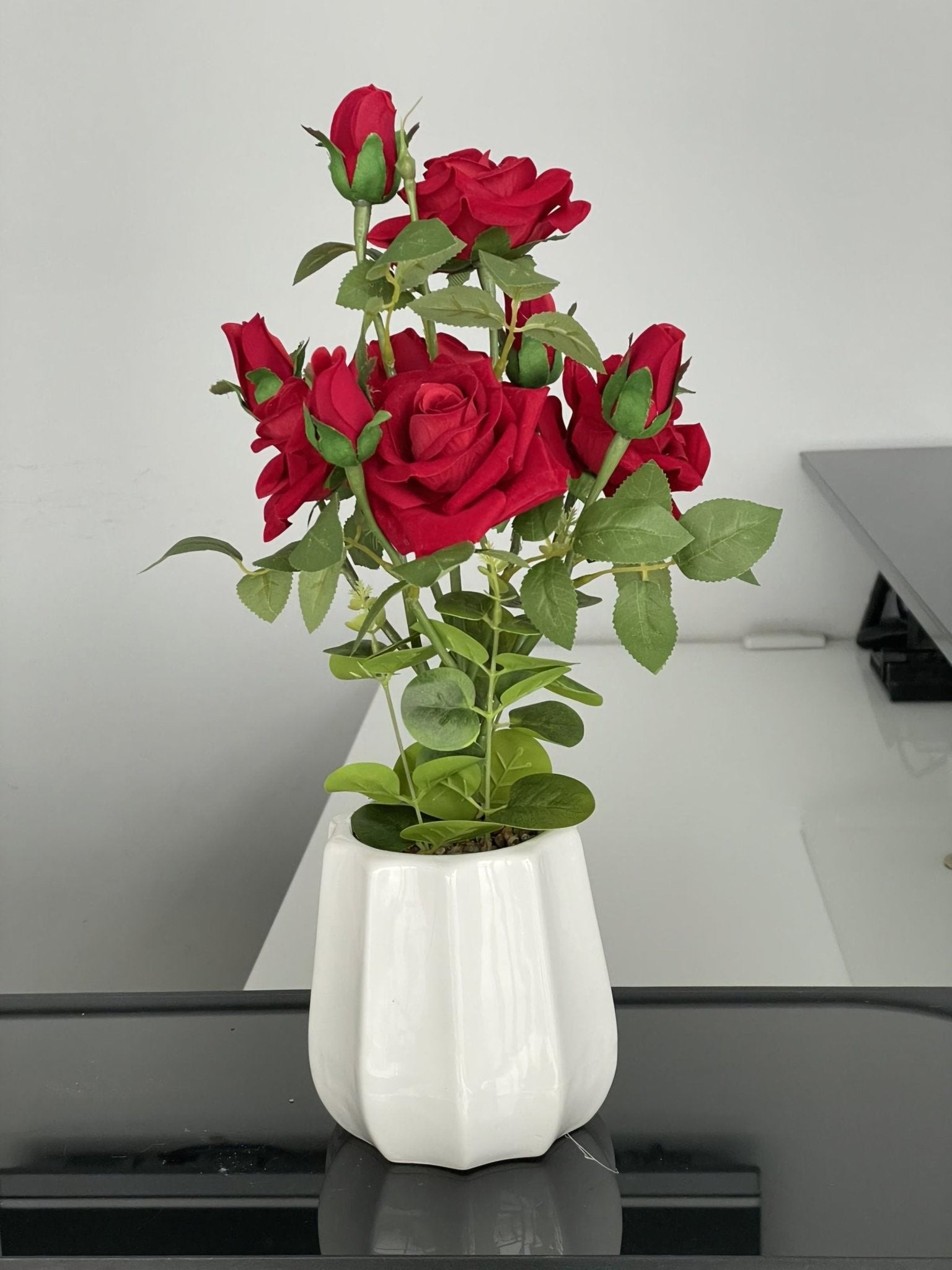 Umjetna Crvena Ruža (43 cm) – – – slika 3