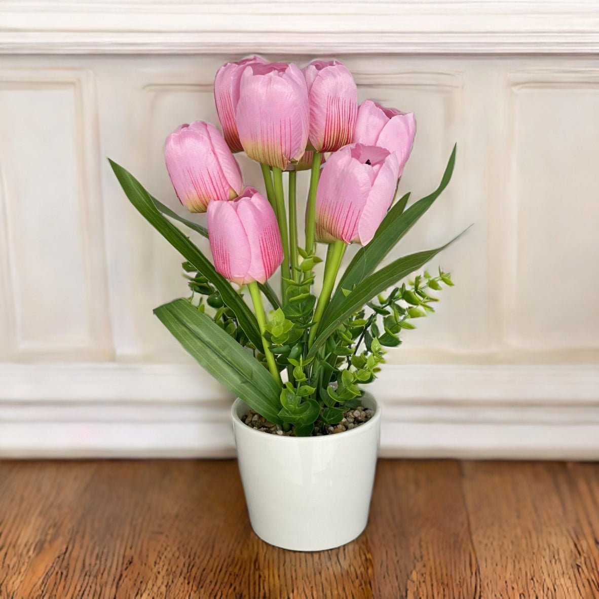 Umjetni Ružičasti Tulipani (34 cm) – – – slika 2