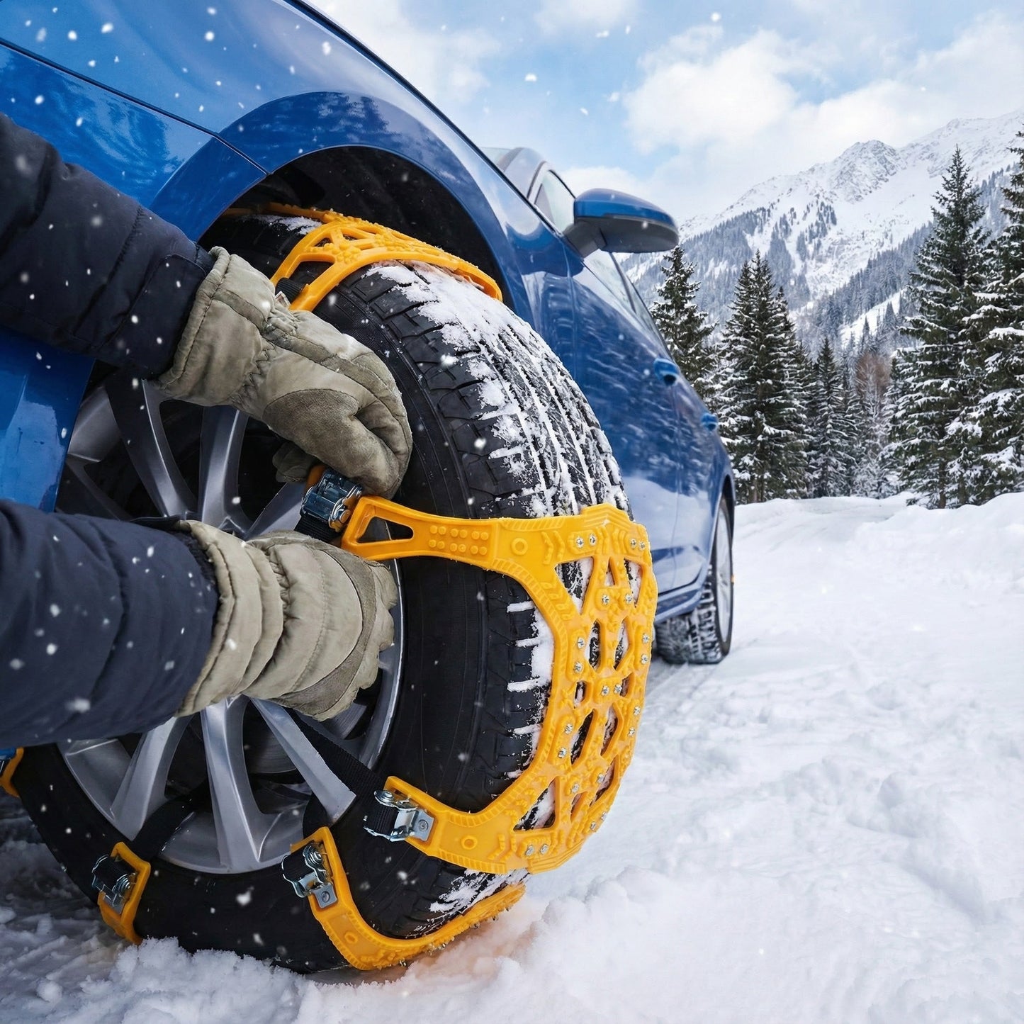 Univerzalne gumene protuklizne mreže (6.kom) – – – slika 1