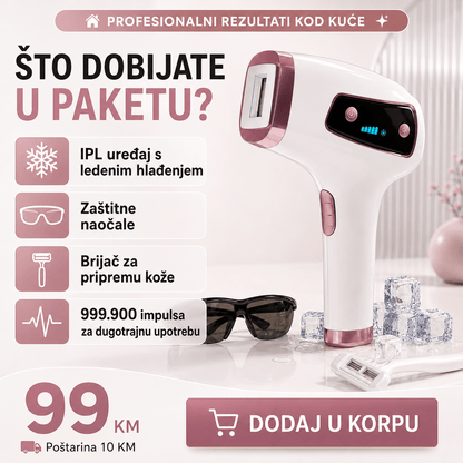 Uređaj za Lasersku Epilaciju s Ledenim Učinkom – – – slika 3