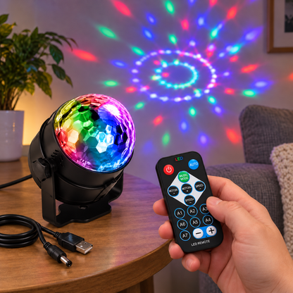 USB disco projektor s daljinskim upravljačem – USB disco projektori – – slika 3